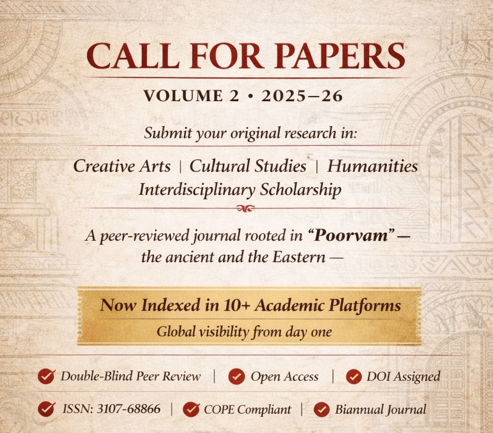 Poorvam International Journal — arts and culture