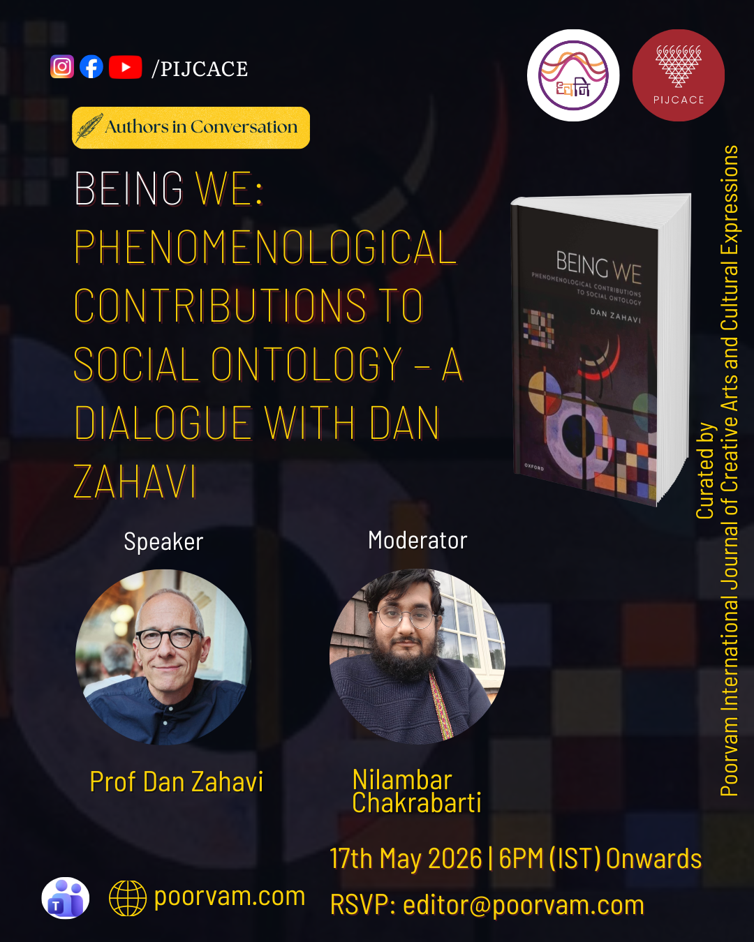 Being We: Phenomenological Contributions to Social Ontology – A Dialogue with Dan Zahavi