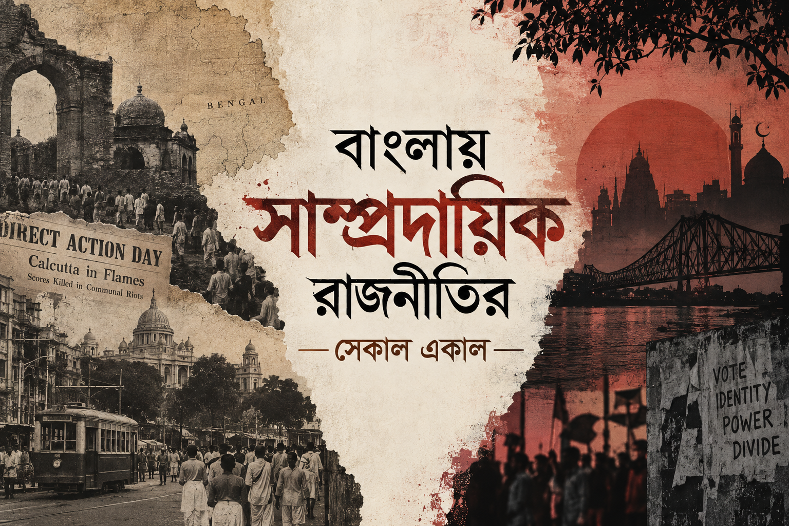 বাংলায় সাম্প্রদায়িক রাজনীতির সেকাল একাল